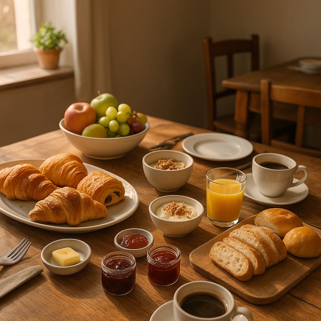 Täglicher Frühstücksservice